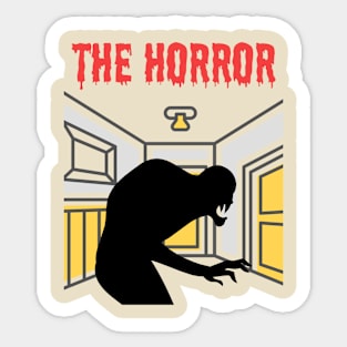 The horror Sticker